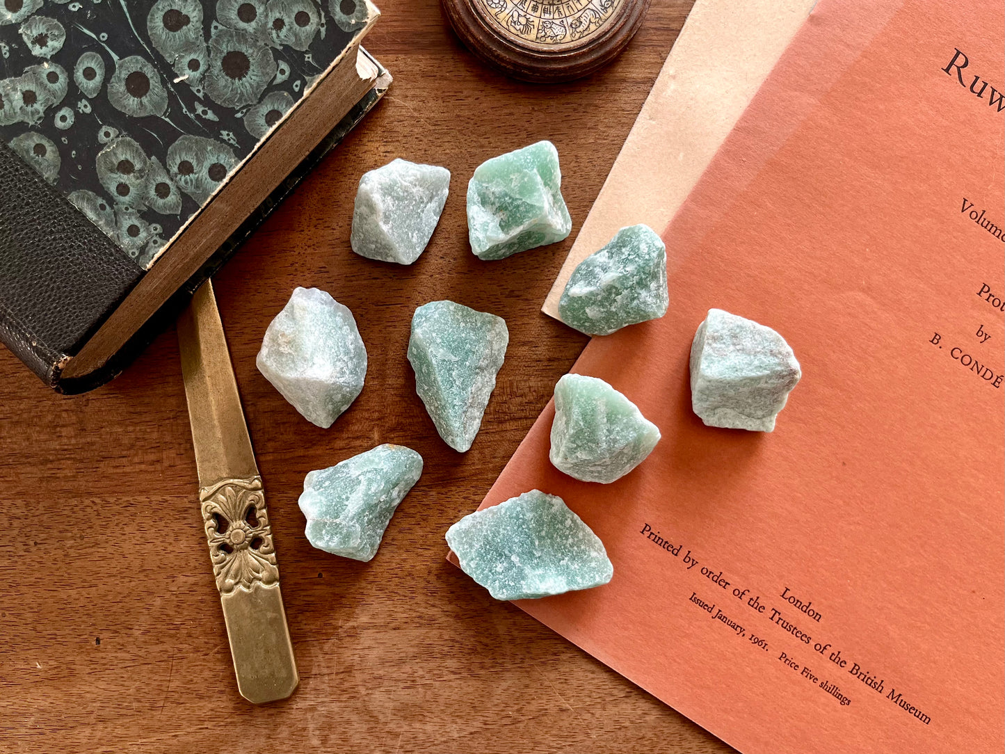 Aventurine verte brute