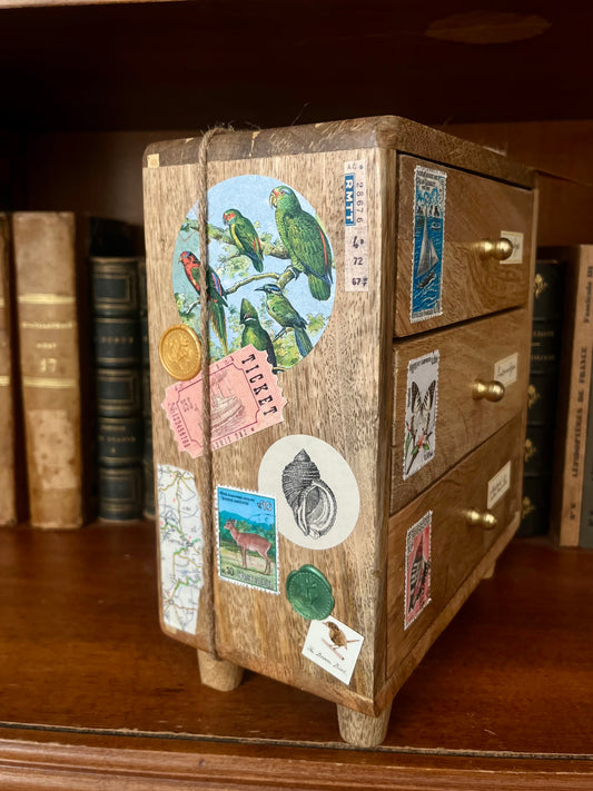 Cabinet de curiosités miniature
