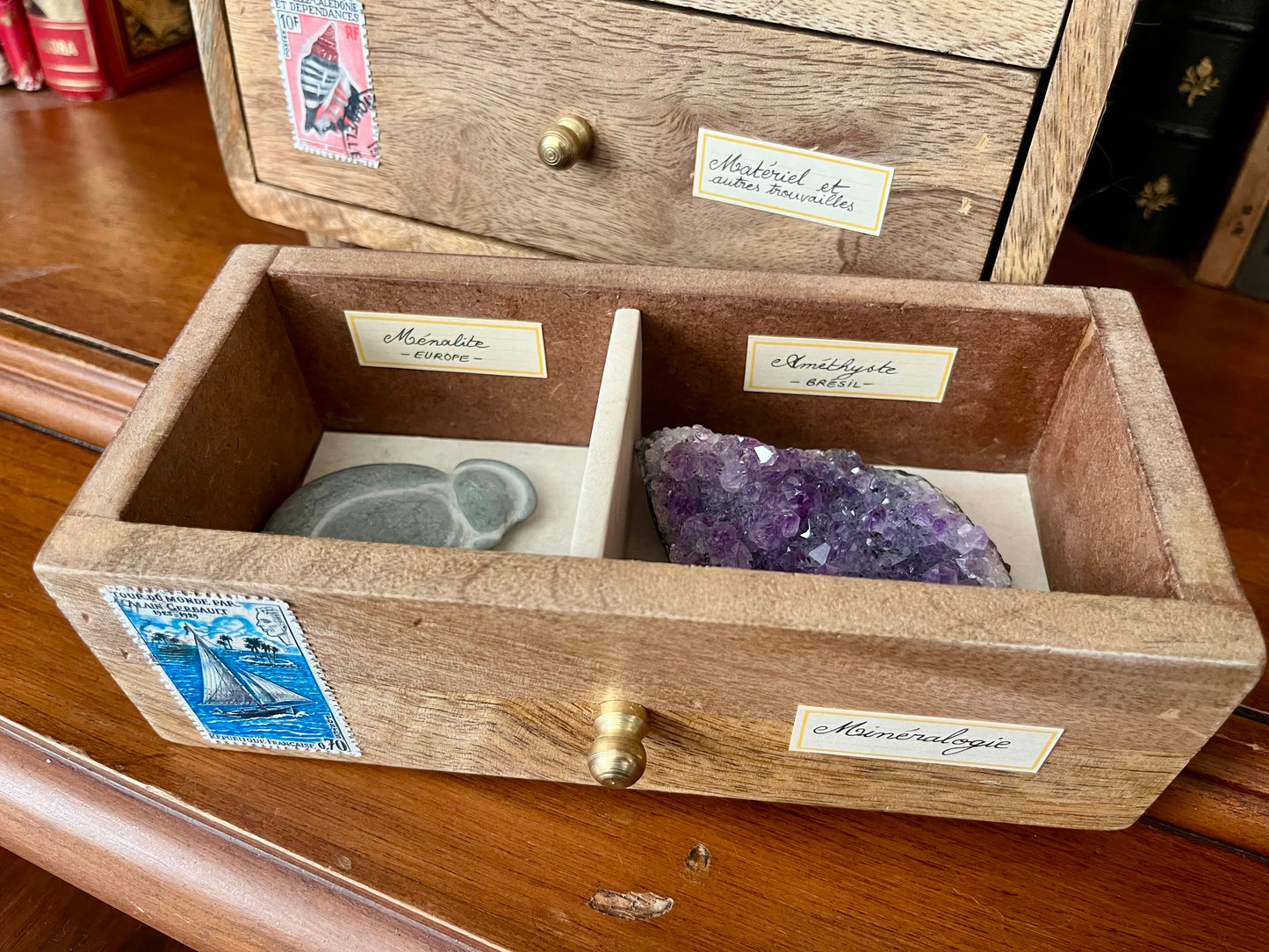 Cabinet de curiosités miniature